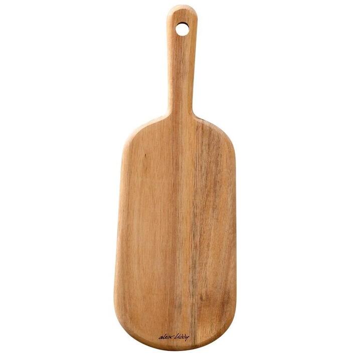 Acacia Wood Mini Serving Board Size 34.5X12.5cm by Alex Liddy