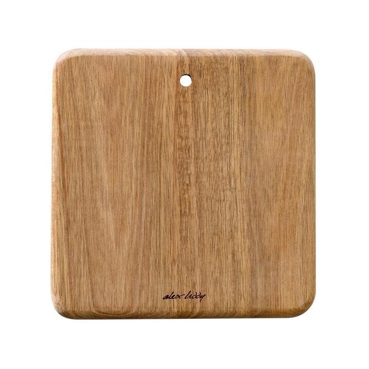 Acacia Wood Mini Square Serving Board Size 19X19cm by Alex Liddy