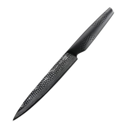 iD3 Samurai Carving Knife Size 20cm in Black by Baccarat-Black