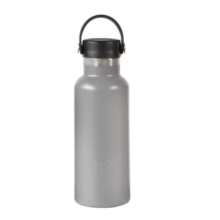 Flash Classic Water Bottle Size 500ml in Grey by h2 hydro2-Grey