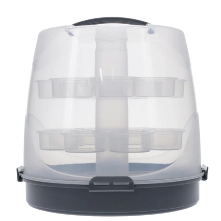 Professional Bake 2-in-1 Cake & 24 Cupcake Carrier by Soffritto