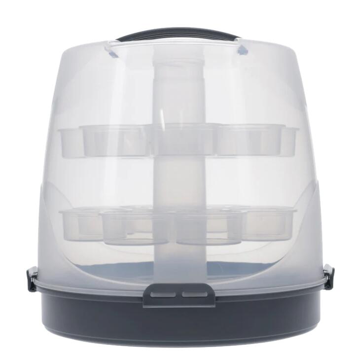 Professional Bake 2-in-1 Cake & 24 Cupcake Carrier by Soffritto