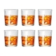 Tonic Bubble Tumbler Glass Set of 6 Size 400ml by Cellar