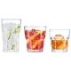 Tonic 18 Piece Facet Glass Tumbler Set by Cellar