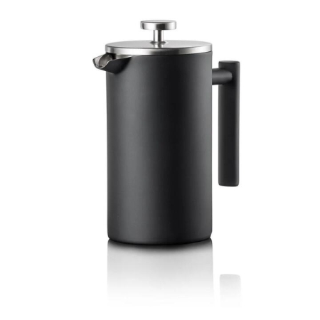 Barista Brillante Double Wall Coffee Press Size 1L in Black Mesh by Baccarat-Black