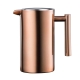 Barista Brillante Double Wall Coffee Press Copper Size 1L Mesh by Baccarat