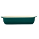Le Connoisseur Stoneware Lasagne Baking Dish Teal Size 38X25.2X7.5cm by Baccarat