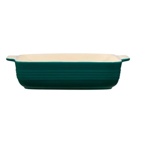 Le Connoisseur Stoneware Square Baking Dish Teal Size 24cm by Baccarat