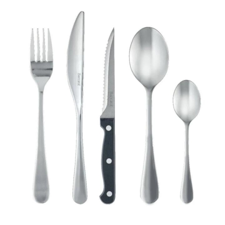 Sabre Mainz 40 Piece Stainless Steel Cutlery Set by Baccarat