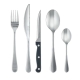 Sabre Mainz 40 Piece Stainless Steel Cutlery Set by Baccarat