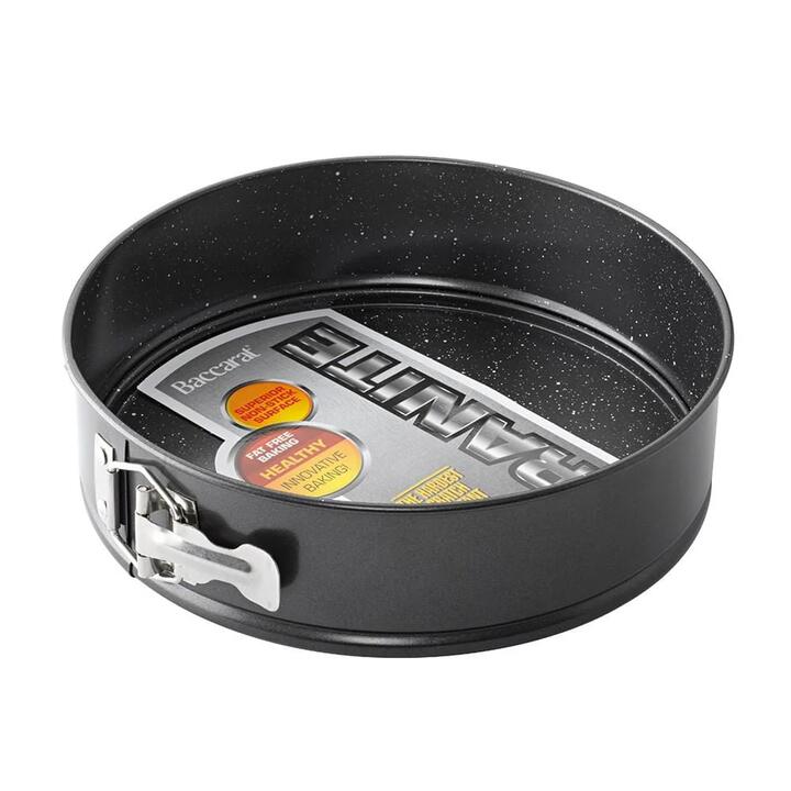 Granite Carbon Steel Non Stick Spring Form Cake Pan Size 24cm by Baccarat