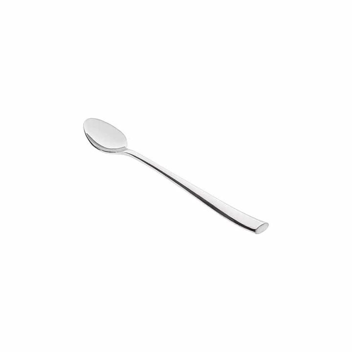 Arlo Stainless Steel Soda Spoon Size 18.7cm in Silver by Alex Liddy-Silver