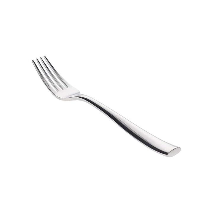 Arlo Stainless Steel Entree Fork Size 17.7cm in Silver by Alex Liddy-Silver