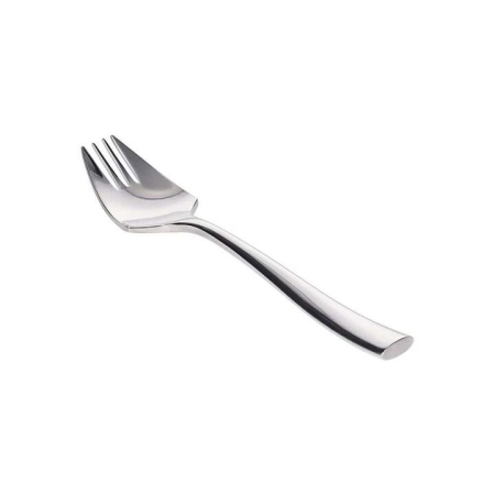Arlo Stainless Steel Buffet Fork Size 17cm in Silver by Alex Liddy-Silver