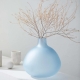 Long Island Large Vase Size 30X30cm in Blue by Deborah Hutton-Blue