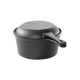 2 in 1 Cast Iron Saucepan Size 20cm by Grylt