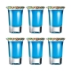 Tonic 6 Piece Shot Glass Set Clear Size 34ml by Cellar
