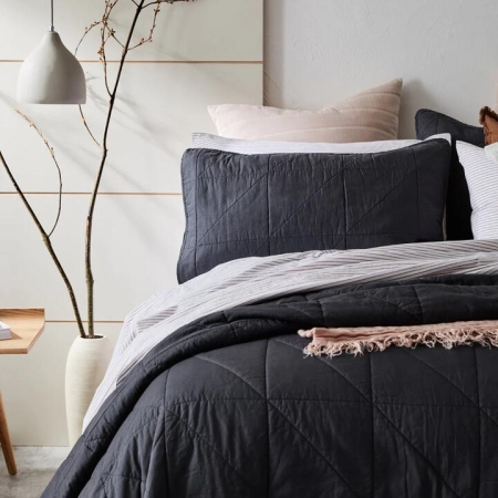 Eden Pillowcase Pair Wattleseed by Neale Whitaker