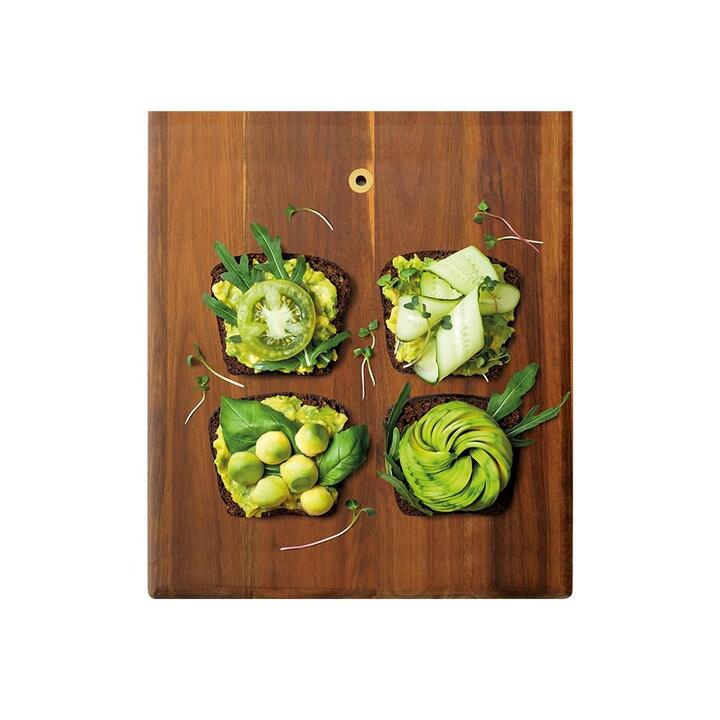 Sierra Square Acacia Serving Board Size 45X45cm by Alex Liddy