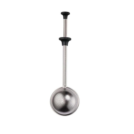 Barista Tea House Stainless Steel Ball Tea Infuser Size 17.5X4.5X4.5cm by Baccarat