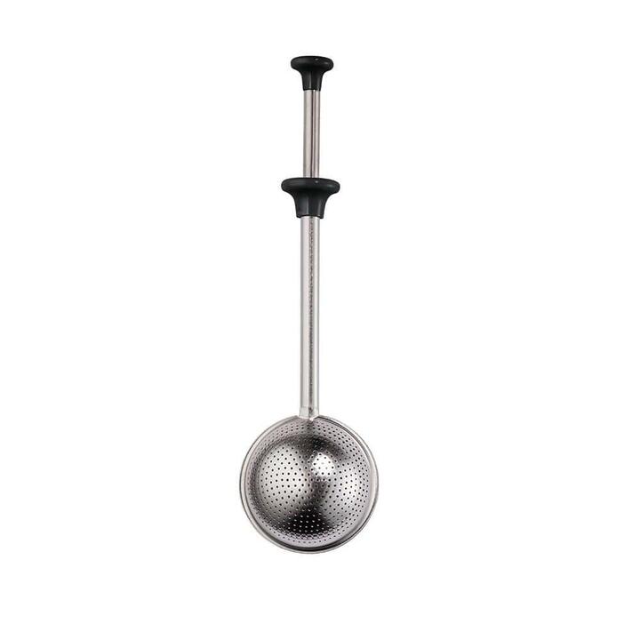 Barista Tea House Stainless Steel Ball Tea Infuser Size 17.5X4.5X4.5cm by Baccarat