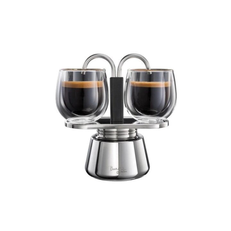 Barista Brillante Double Espresso Coffee Maker Size 8.1X16cm by Baccarat