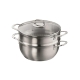 Gourmet 2 Piece Stainless Steel Casserole & Steamer Set Size 28X13.5cm by Baccarat