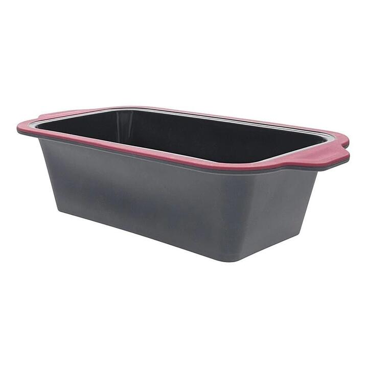 Professional Bake Non-Stick Silicone Loaf Pan Size 25X11.5X6.5cm by Soffritto
