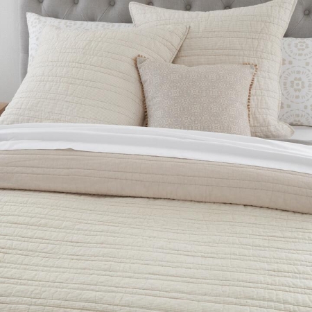 Havana European Pillowcase Size 65cmX65cm Polyester/Cotton by Home Beautiful