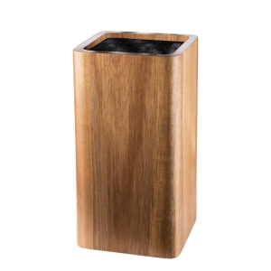 Universal Square Acacia Knife Holder by Baccarat