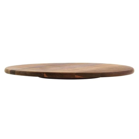 Sierra Round Acacia Lazy Susan Serving Board Size 40cm by Alex Liddy