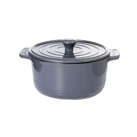 STONE Non Stick Round Casserole with Lid Size 3.5L by Baccarat