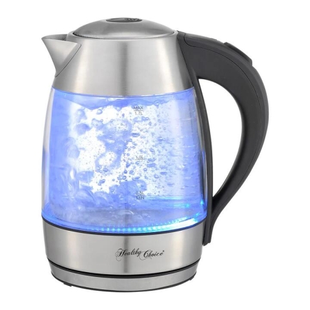Healthy Choice 1.7 Litre Glass Kettle