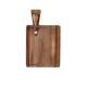 Acacia Mini Rectangular Serving Board with Knife Size 18X22cm by Alex Liddy
