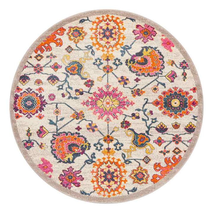 Rug Culture Babylon 208 Round Rug-240 x 240cm