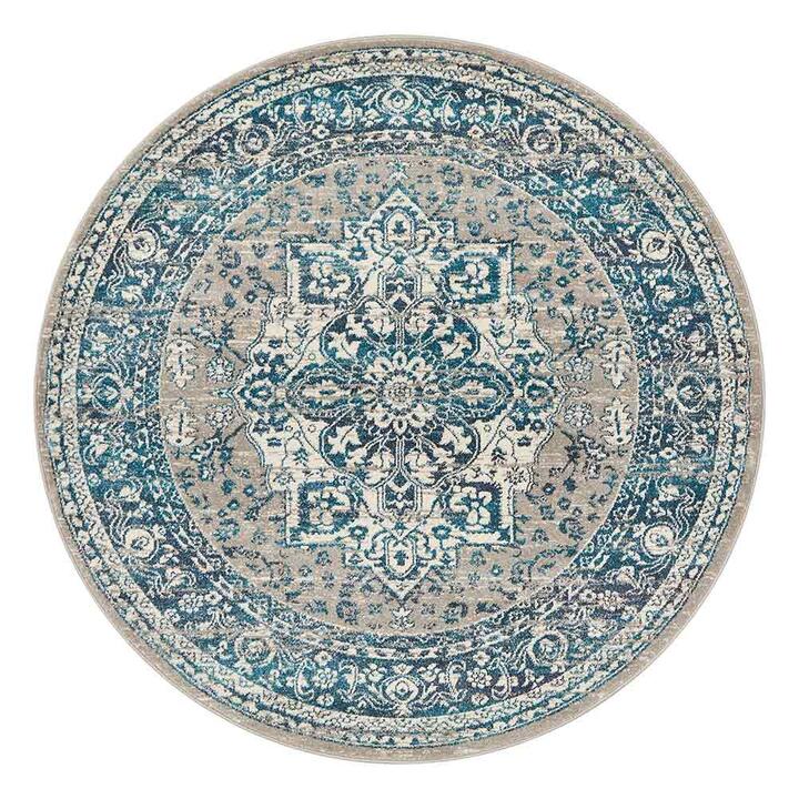 Rug Culture Babylon 207 Round Rug-200 x 200cm