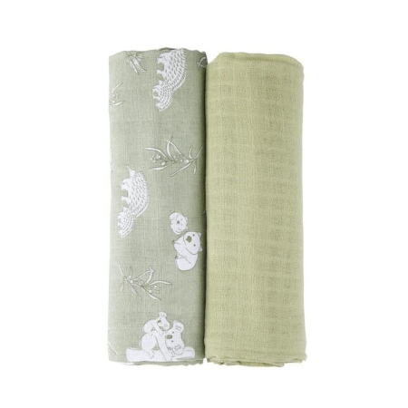 MyHouse Baby Set of 2 Swaddle