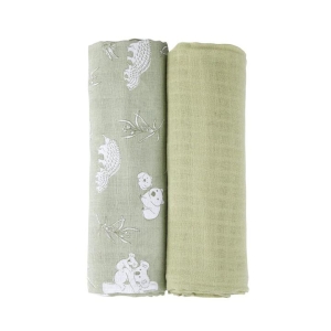 MyHouse Baby Set of 2 Swaddle