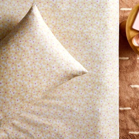 MyHouse Kids Fitted Sheet Set Daisy-King Single