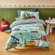 MyHouse Kids Quilt Cover Set Dino Builders-Single