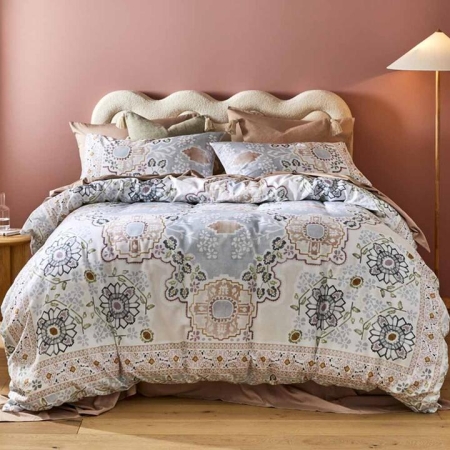 MyHouse Zara Quilt Cover Set-Super King