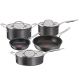 Jamie Oliver by Tefal Cooks Classic 5 Piece Induction Hard Anodised Cookware Set