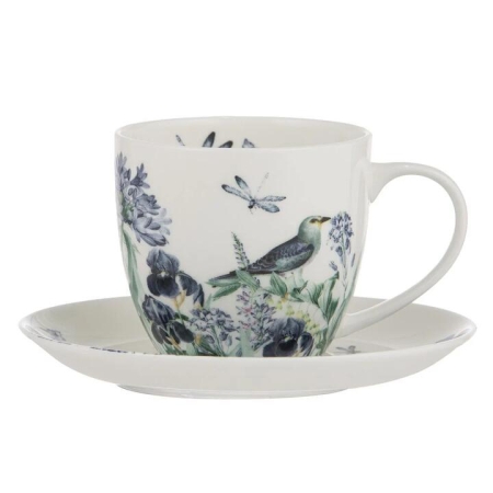 Ashdene Iris Garden Cup & Saucer