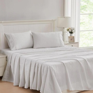 Laura Ashley Gingham Sheet Set-King