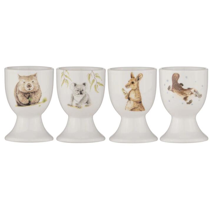 Ashdene Bush Buddies Set Of 4 Egg Cups
