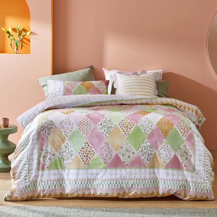 MyHouse Makenna Quilt Cover Set-Super King