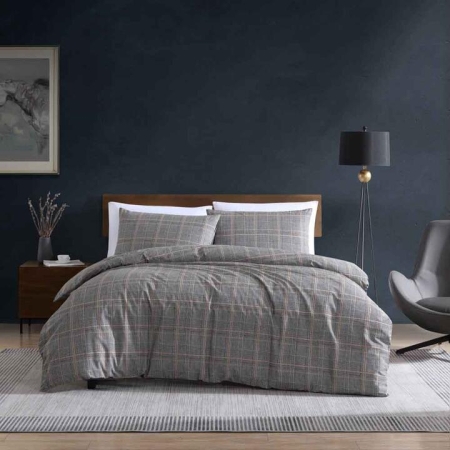 Kenneth Cole Sussex Quilt Cover Set-Queen