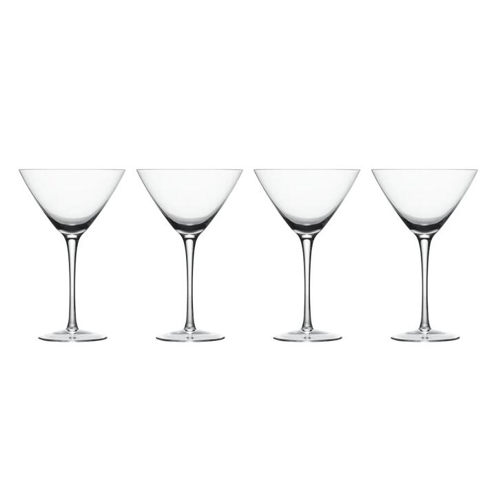 Davis & Waddell Ascot Set of 4 Martini Glasses 310ml