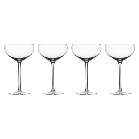 Davis & Waddell Ascot Set Of 4 Champagne Coupes 240ml