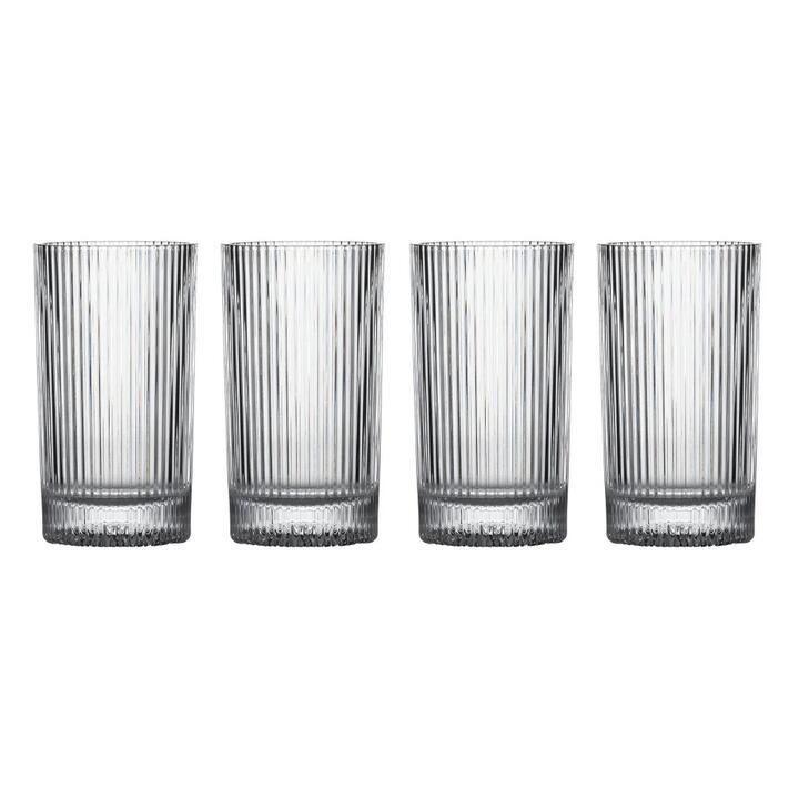 Davis & Waddell Ascot Set of 4 Highball Glasses 370ml